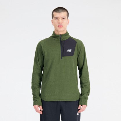 NB HEAT GRID HALF ZIP