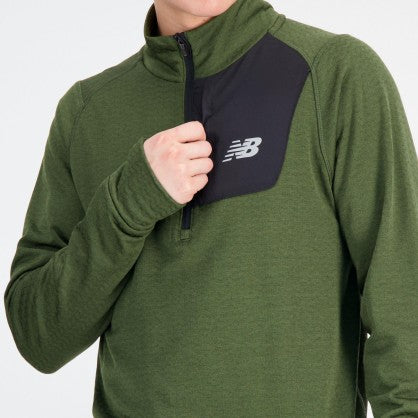 NB HEAT GRID HALF ZIP