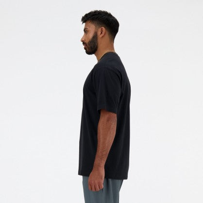 NEW BALANCE LINEAR LOGO RELAXED TEE