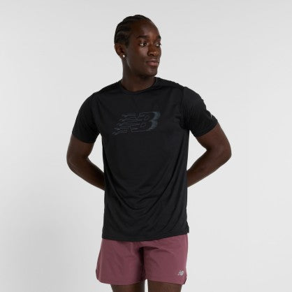 SPORT ESSENTIALS PRINTED RUN T-SHIRT