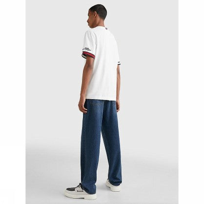 PIQUE FLAG CUFF TEE