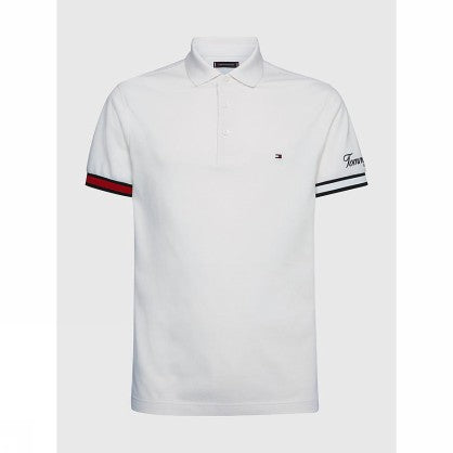 FLAG CUFF SLIM POLO