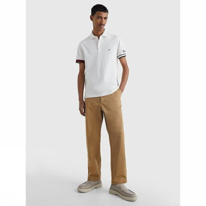 FLAG CUFF SLIM POLO