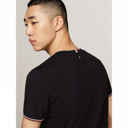 TOMMY LOGO TIPPED TE