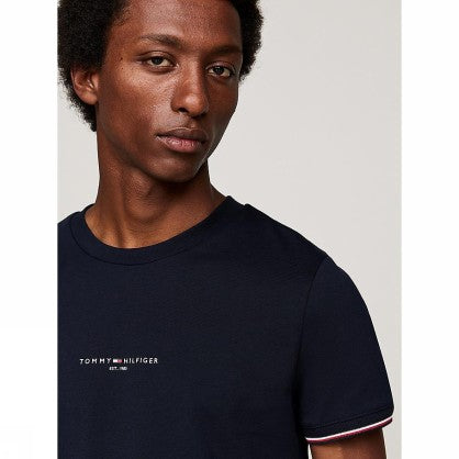 TOMMY LOGO TIPPED TE