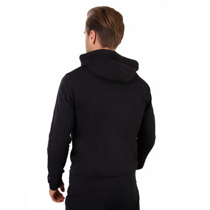 Felpa cappuccio zip