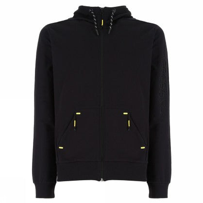Felpa cappuccio zip
