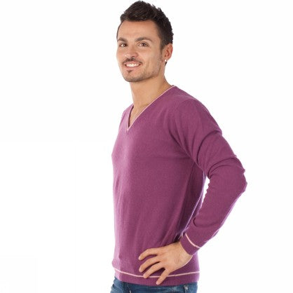 V WOOL JUMPER
