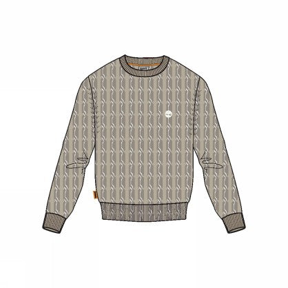 Cable Crew Neck Sweater