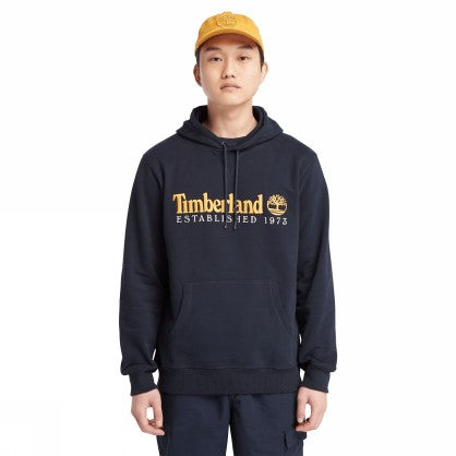 Embroidery Logo Brush Back Hoodie