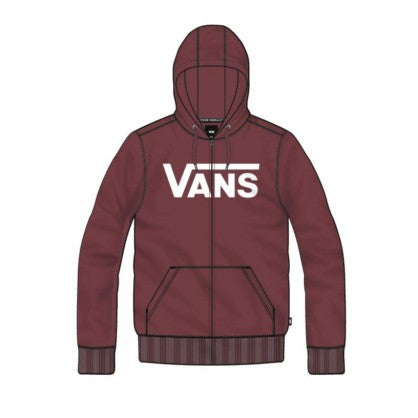 MN VANS CLASSIC ZIP POMEGRANATE