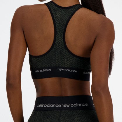 MEDIUM SUPPORT SLEEK PRINTED PACE BRA