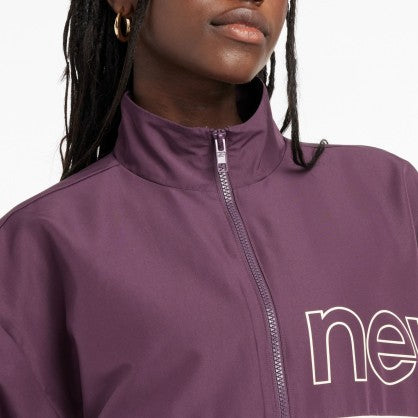 COLOR BLOCKED WOVEN JACKET