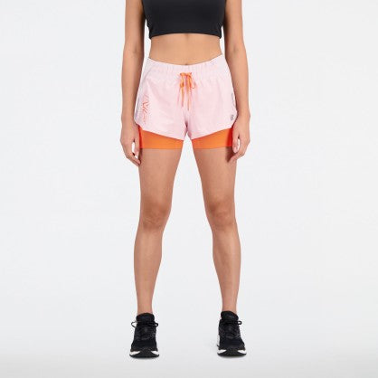 PRINTED IMPACT RUN 2IN1 SHORT