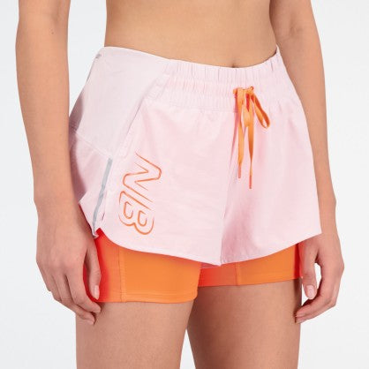 PRINTED IMPACT RUN 2IN1 SHORT