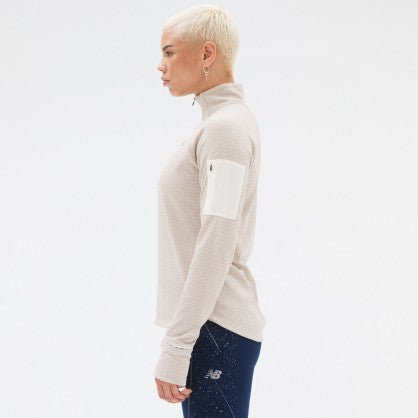 NB HEAT GRID HALF ZIP