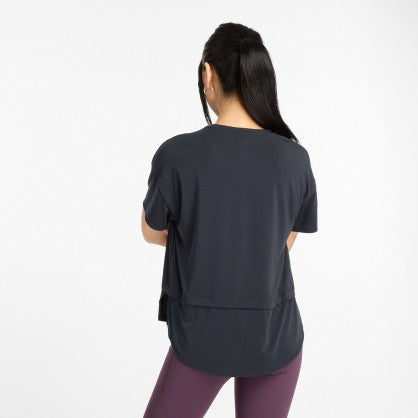 DRAPEY JERSEY OVERSIZED T-SHIRT