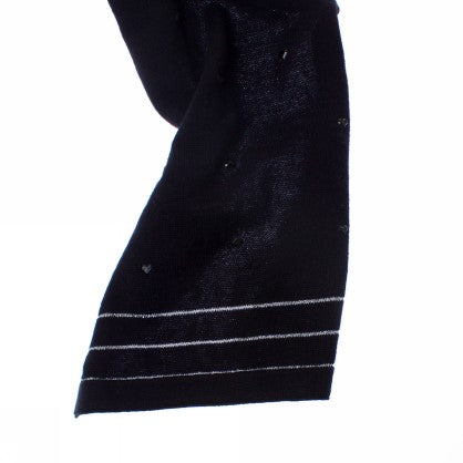 W SCARF RHINESTONES