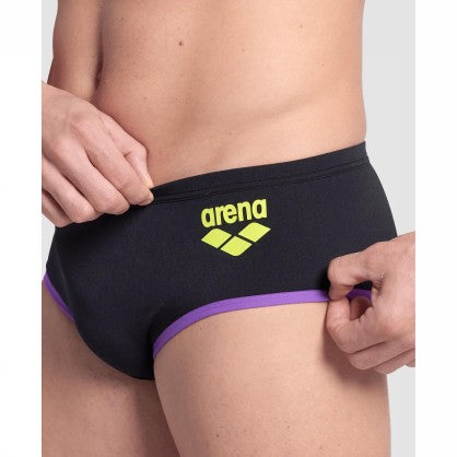MEN S ONE 12CM SWIM BRIEFS BIG LOG