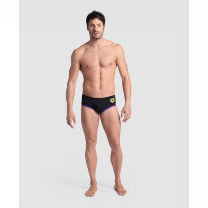 MEN S ONE 12CM SWIM BRIEFS BIG LOG