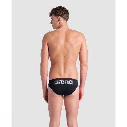 MENS ARENA AIRBRUSH GRAPHIC SWIM BRIEFS