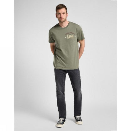 BIG LOGO TEE OLIVE GROVE