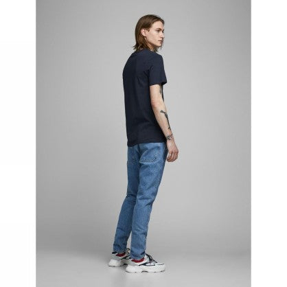 JJEDENIM LOGO TEE SS O-NECK