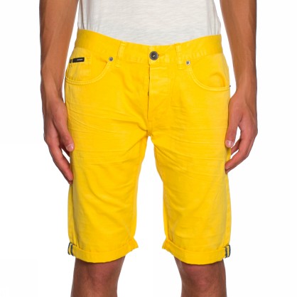 FIVE POCKETS DENIM SHORTS