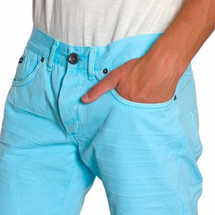 FIVE POCKETS DENIM SHORTS