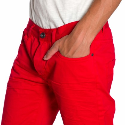 FIVE POCKETS DENIM SHORTS