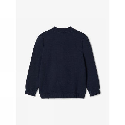 NMFLAISSI LS SWEAT CARD BOX BRU