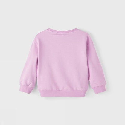 NMFABRA MINNIE OVERSIZE SWEAT BRU WDI