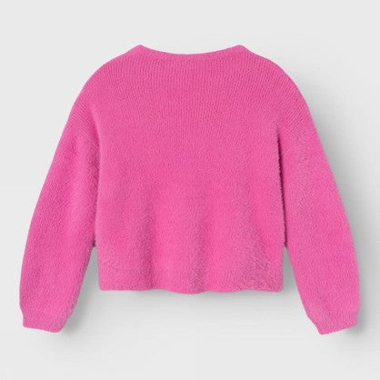 NKFNIRILIS LS SHORT BOXY KNIT