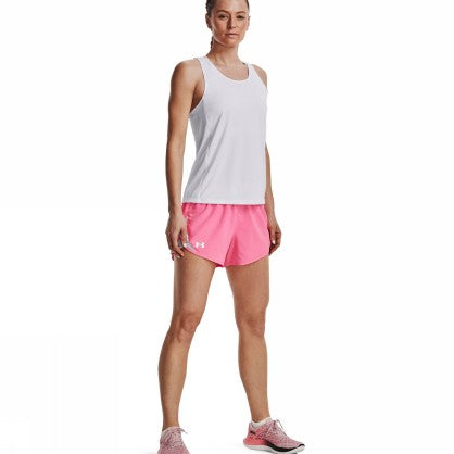 UA W FLY BY 2.0 SHORT
