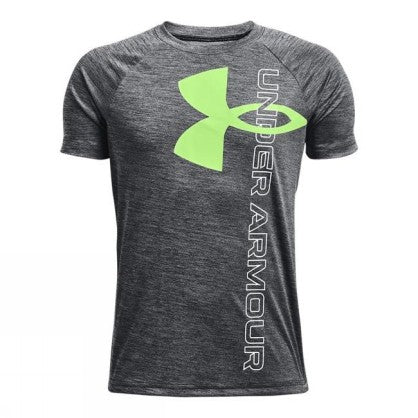 UA TECH SPLIT LOGO HYBRID SS