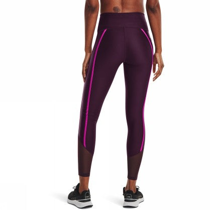 UA HG SHINE MESH LEGG PKT NS