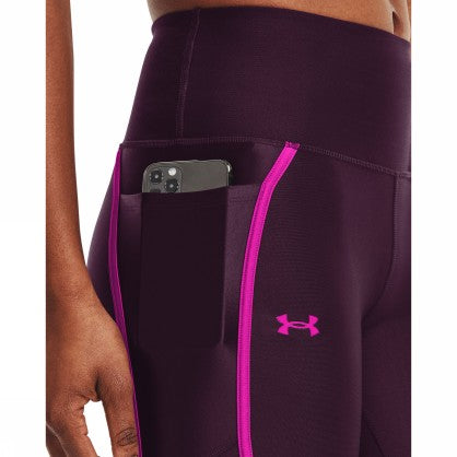 UA HG SHINE MESH LEGG PKT NS