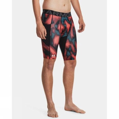 UA HG PRTD LONG SHORTS
