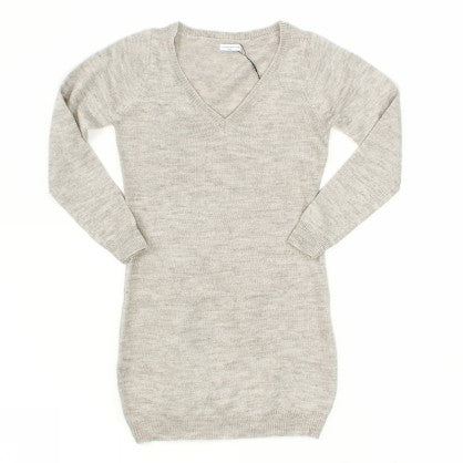 SALTO LS V NECK DRESS