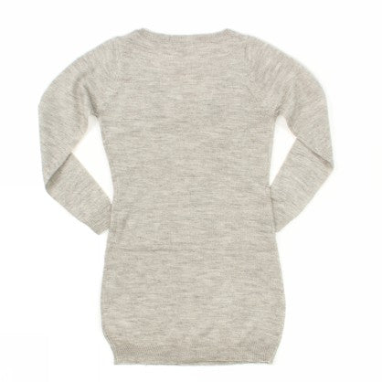 SALTO LS V NECK DRESS