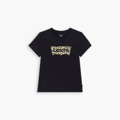 THE PERFECT TEE BW LEOPARD CAVIAR GRAPHI