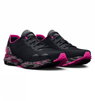UA W HOVR SONIC 6 CAMO