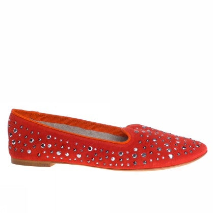 SUEDE BALLERINAS