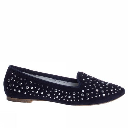 SUEDE BALLERINAS