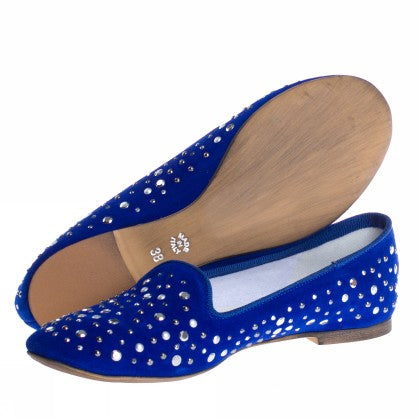 SUEDE BALLERINAS