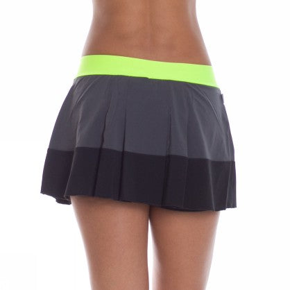 PLEATED WOVEN SKIRT