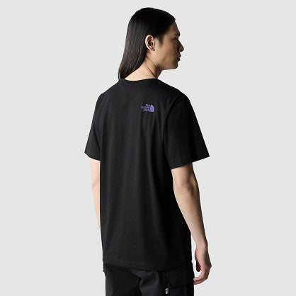 M S/S RUST 2 TEE TNF BLACK