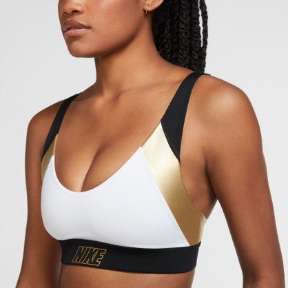 INDY METALLIC LOGO BRA
