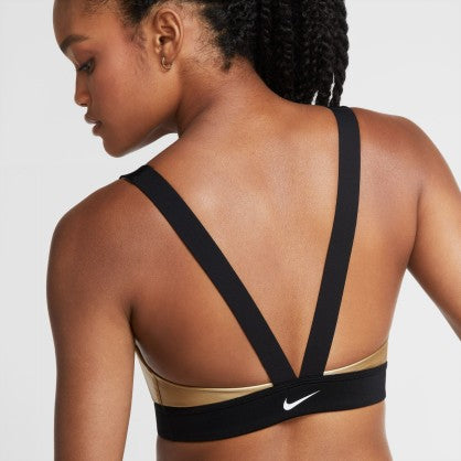 INDY METALLIC LOGO BRA