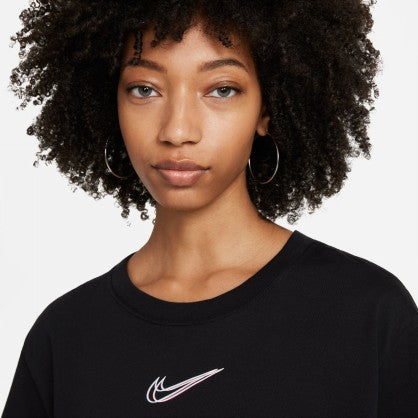 W NSW CROP TEE PRNT